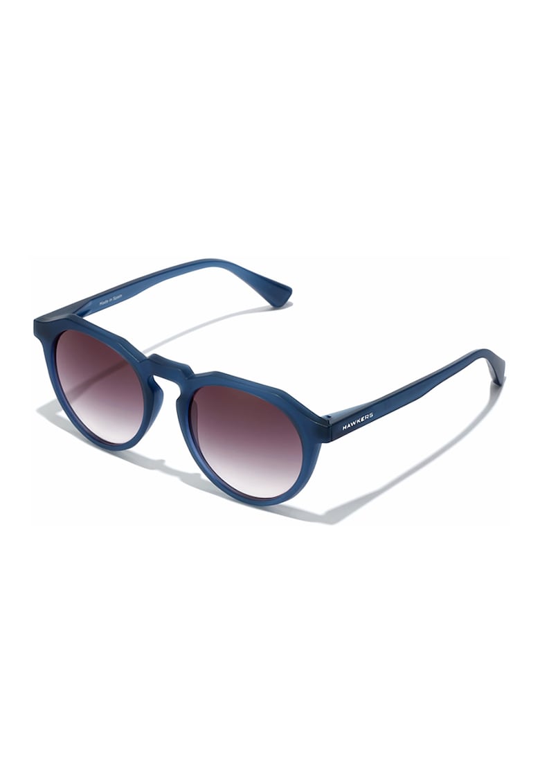 Ochelari de soare ovali unisex - Albastru prafuit