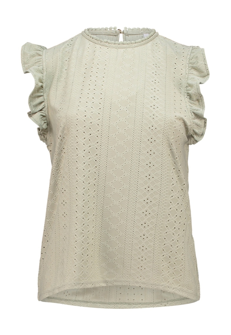 Bluza cu dantela sangallo