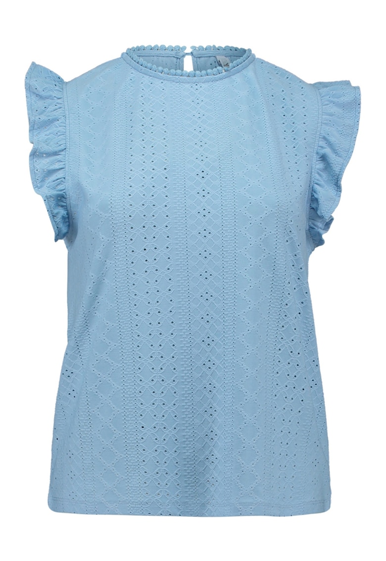 Bluza cu dantela sangallo