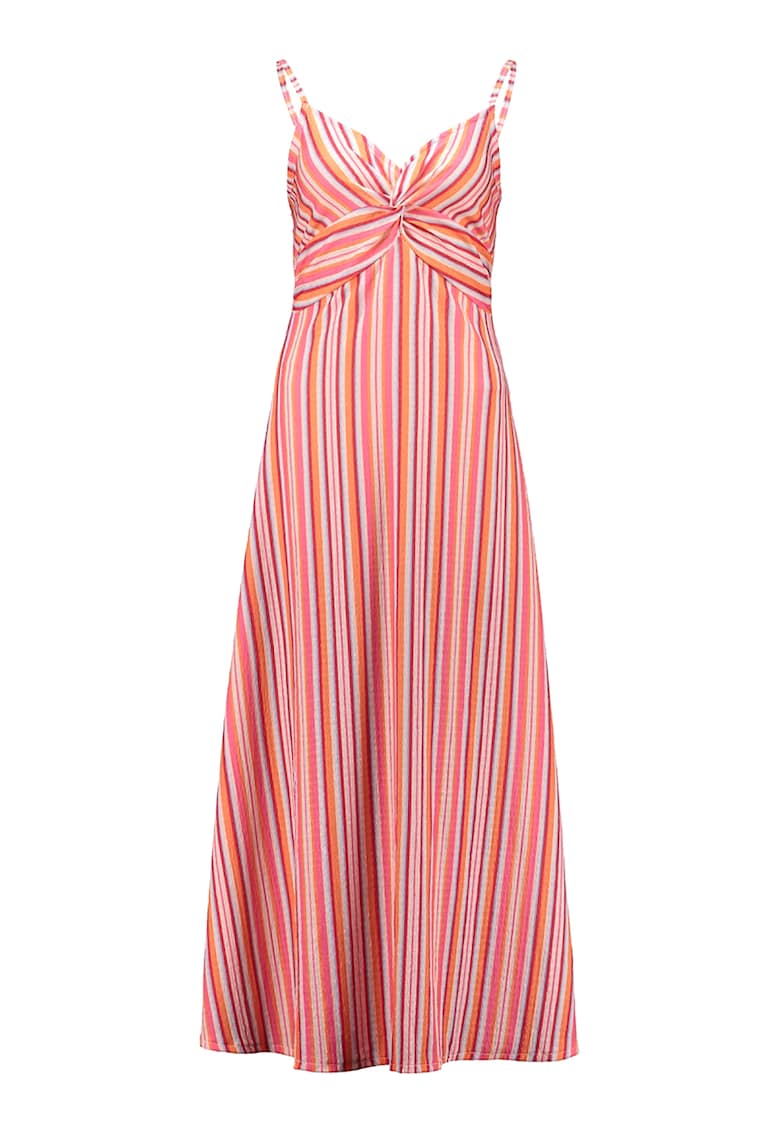 Rochie evazata cu dungi