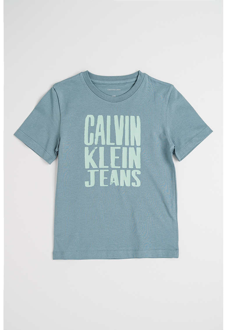 Tricou de bumbac cu logo supradimensionat Tricou de bumbac cu logo supradimensionat