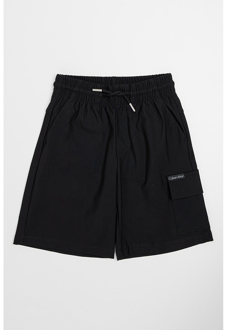 Bermude cargo cu talie ajustabila