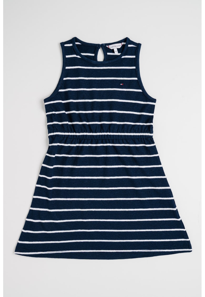 Rochie cu dungi fara maneci