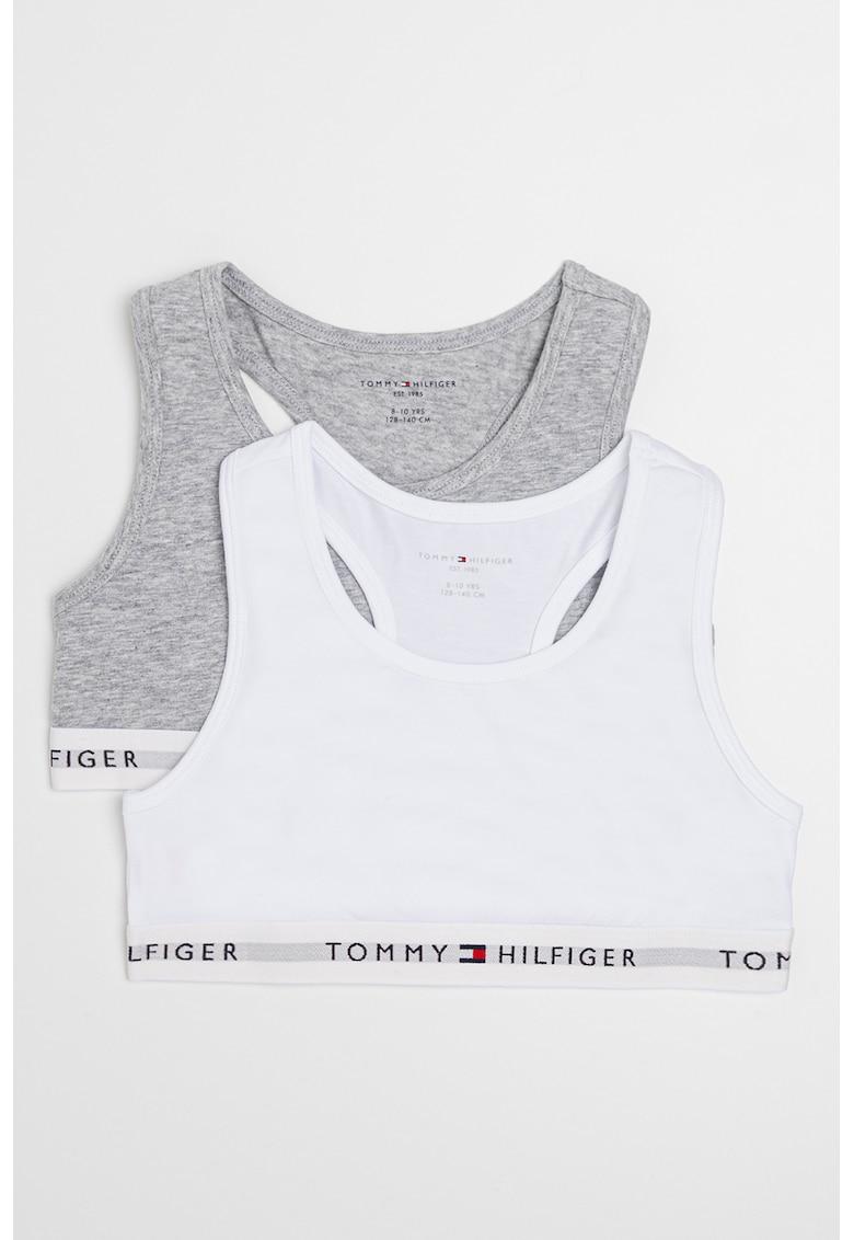 Set de bustiere cu banda logo - 2 piese