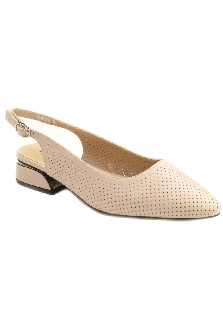 Pantofi dama decupati H3DL40008D 03 N - Bej