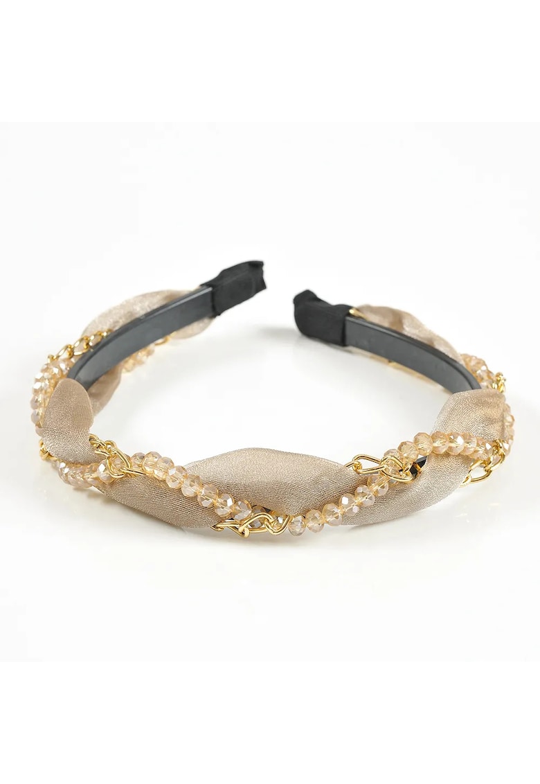 Bentita maro cu model impletit