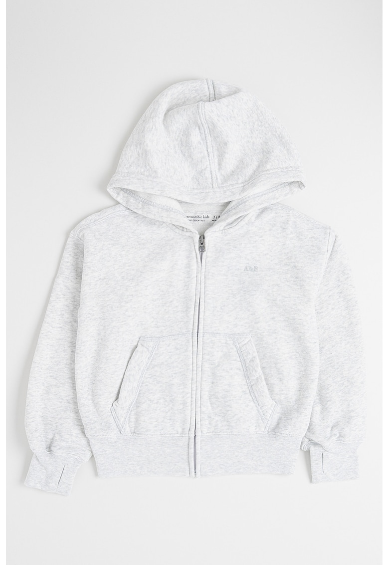 Hanorac cu fermoar si model uni