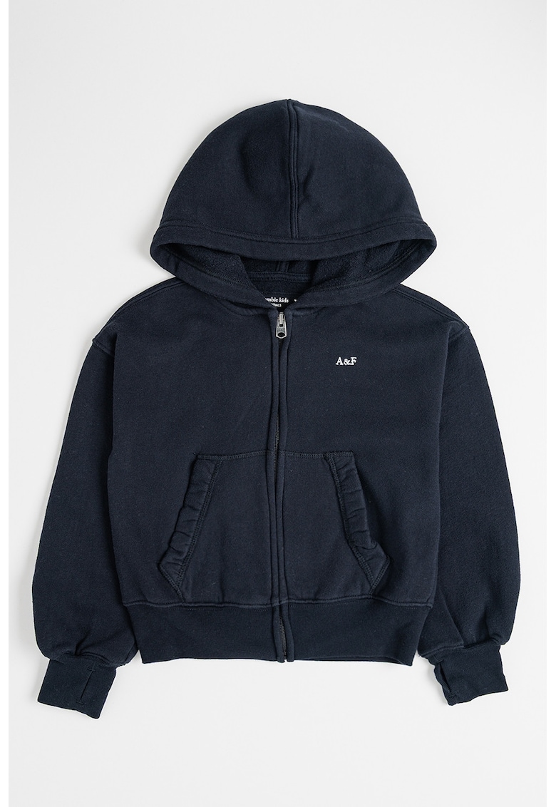 Hanorac cu fermoar si model uni