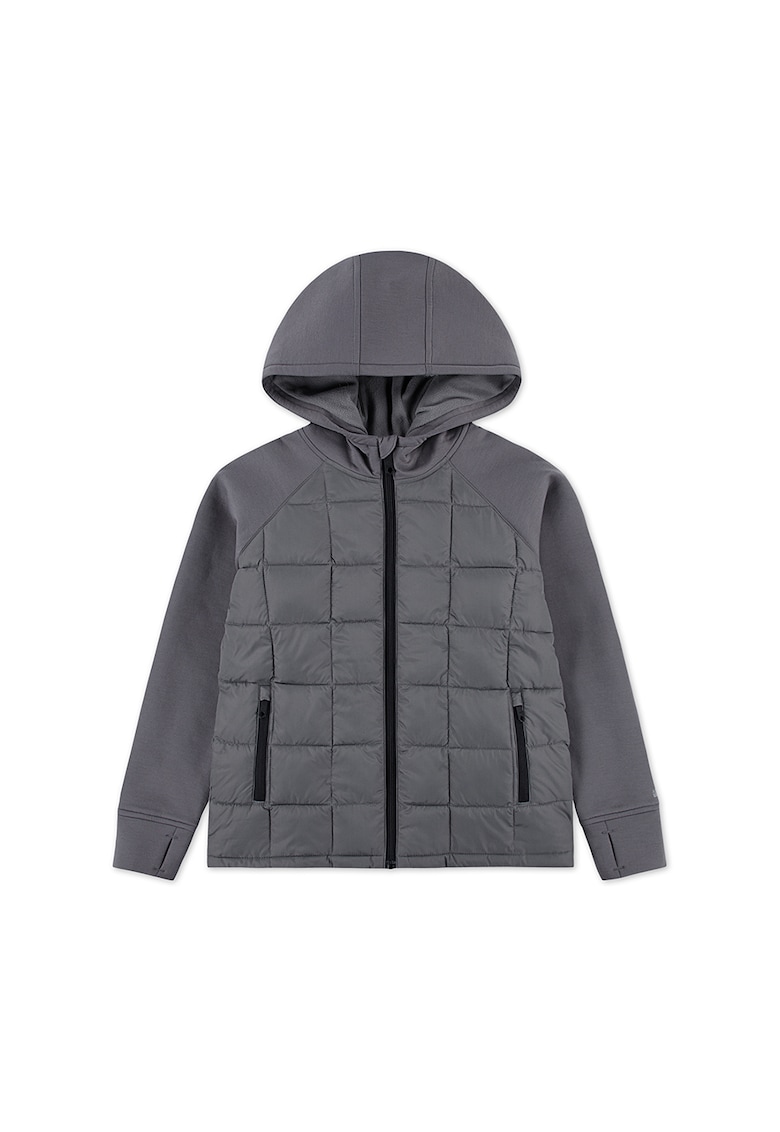 Jacheta in carouri cu anouri pentru degete