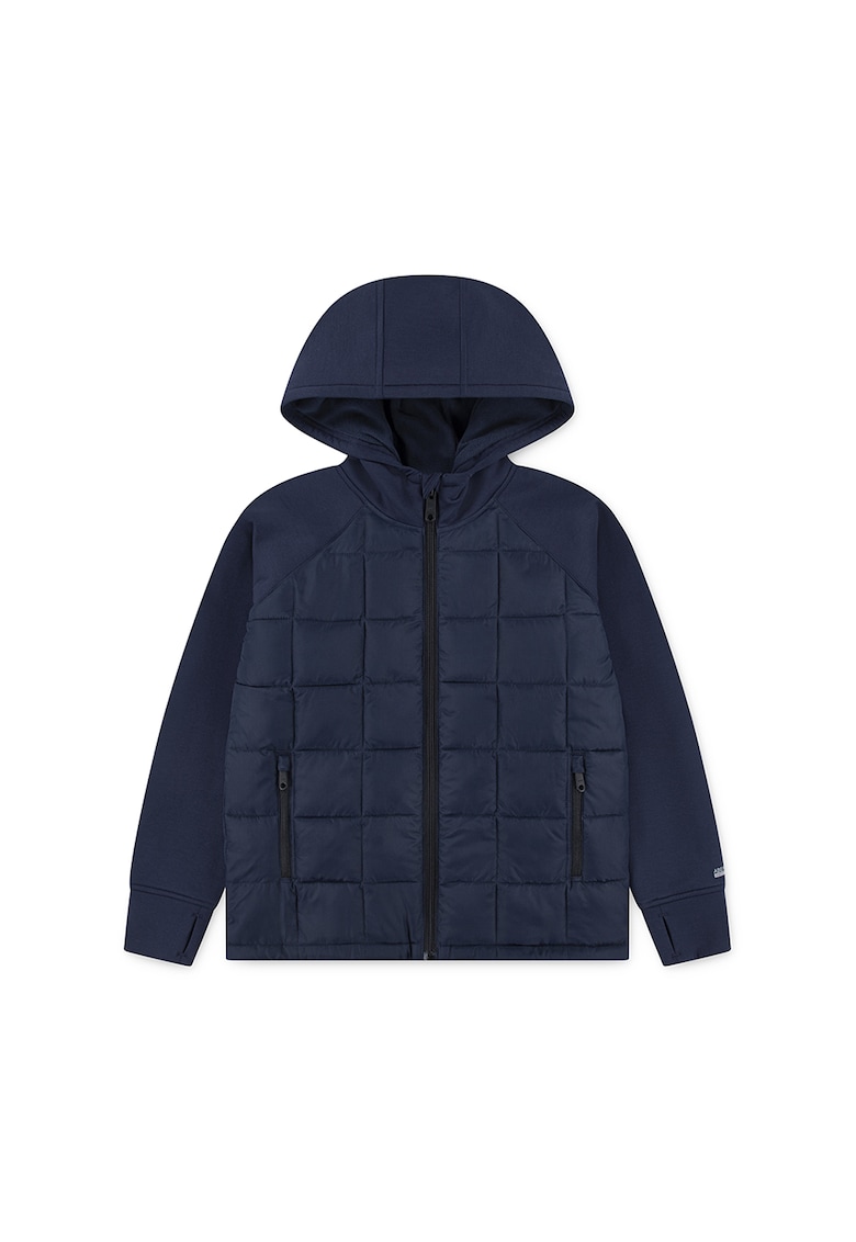 Jacheta in carouri cu anouri pentru degete