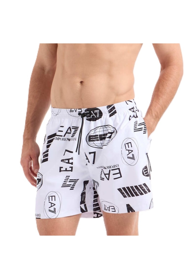 Sort de baie M MONOGRAM WRITING BOXER-7M000520-AF13069-F0043