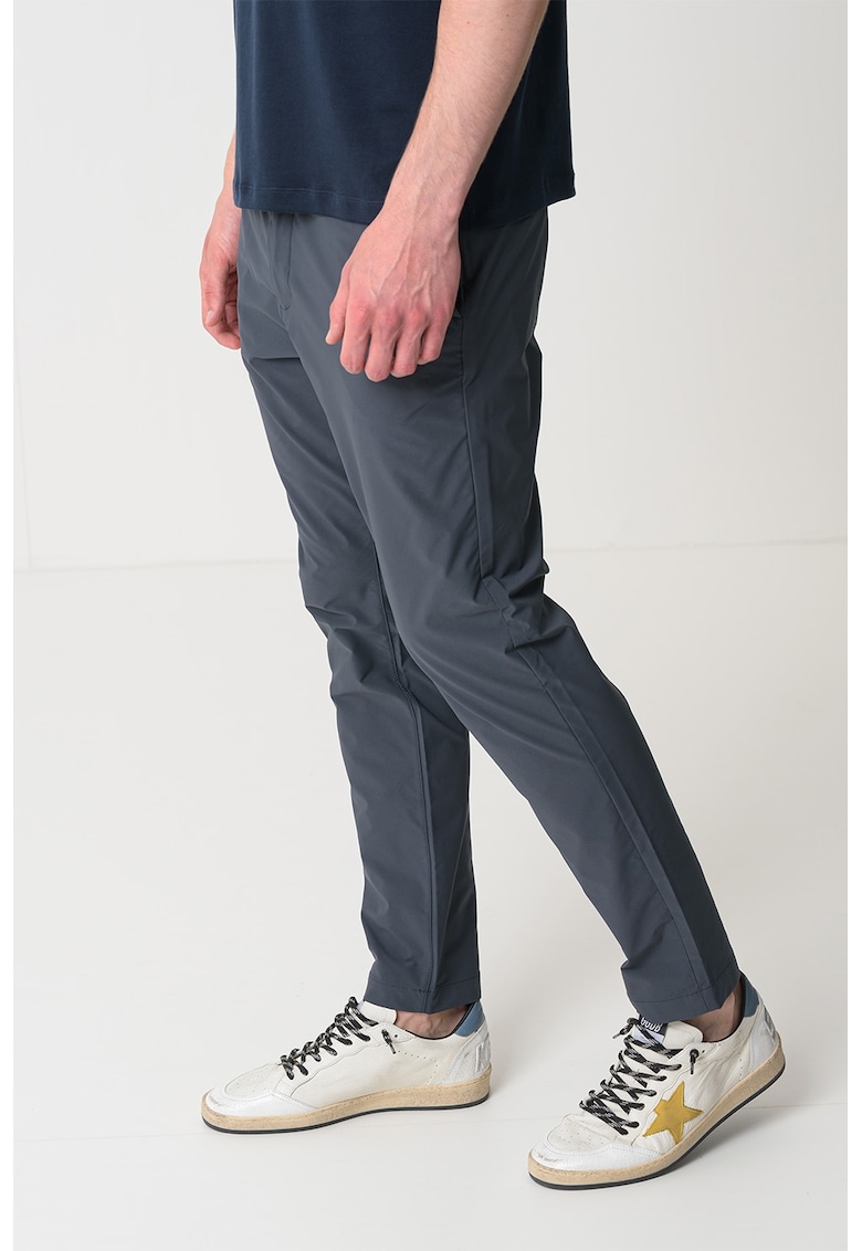 Pantaloni chino slim-fit - Albastru inchis