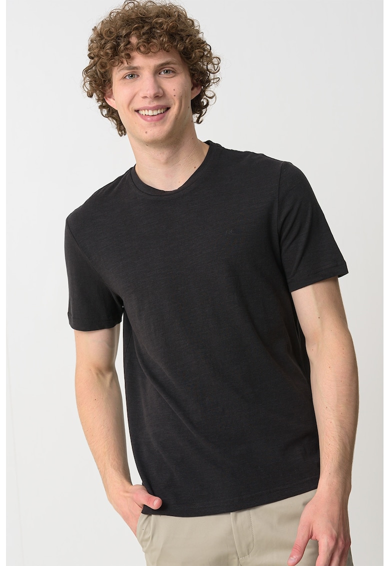 Tricou din amestec de bumbac organic si in