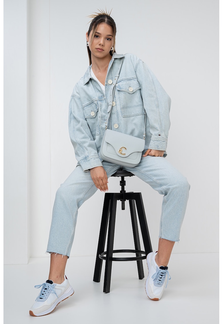 Jacheta supradimensionata de denim