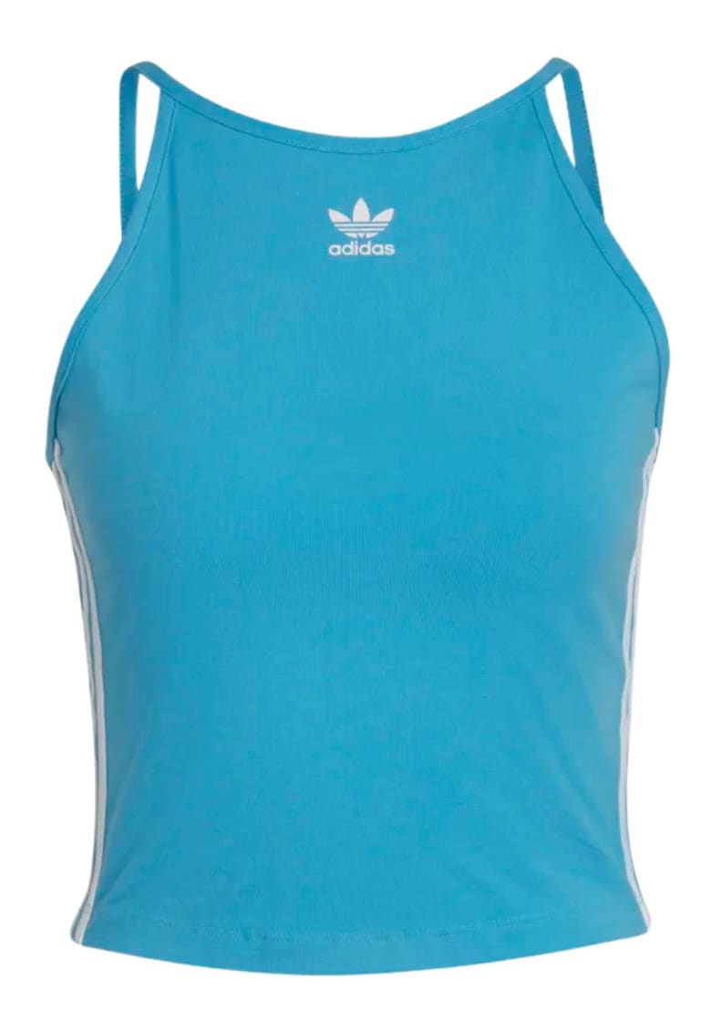 Top-crop cu decolteu american Adicolor Classic