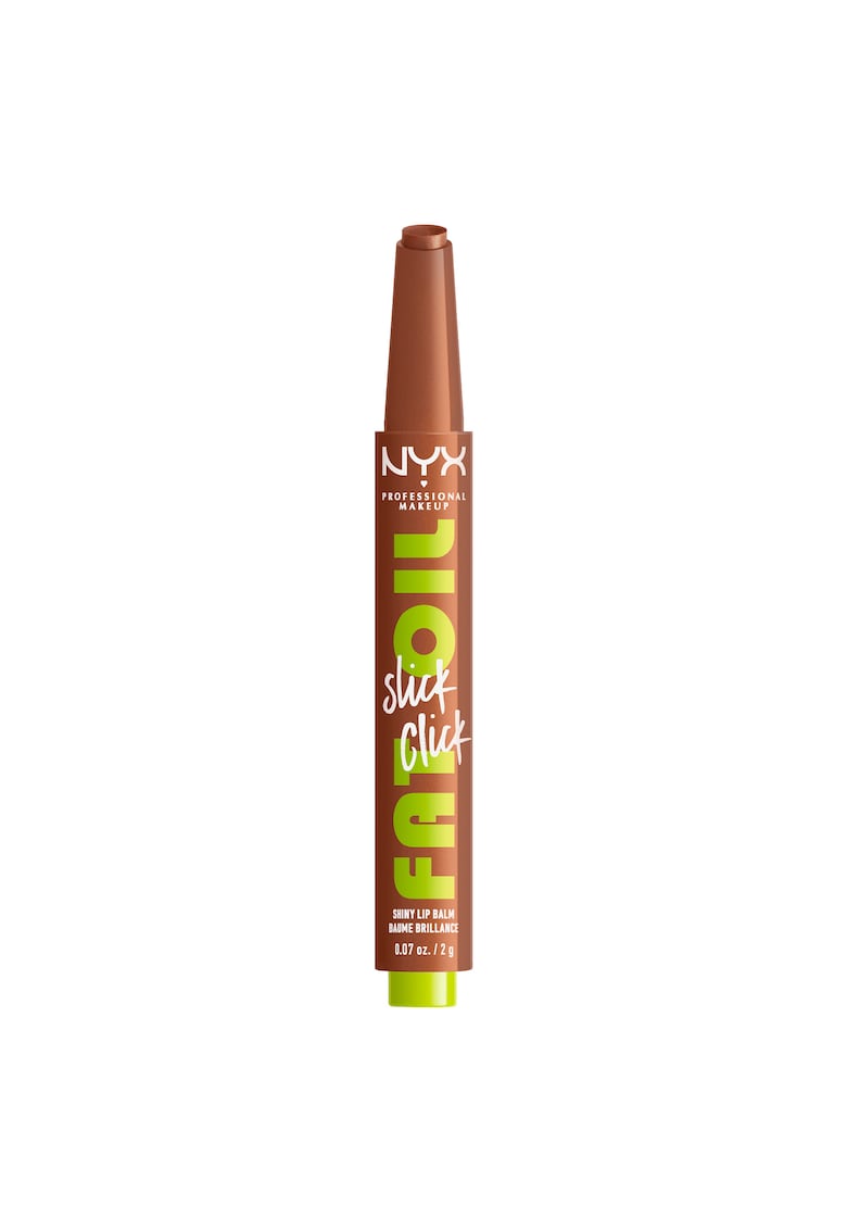 Balsam de buze lucios - Nyx Fat Oil Slick Click - 2 g - Feedworthy