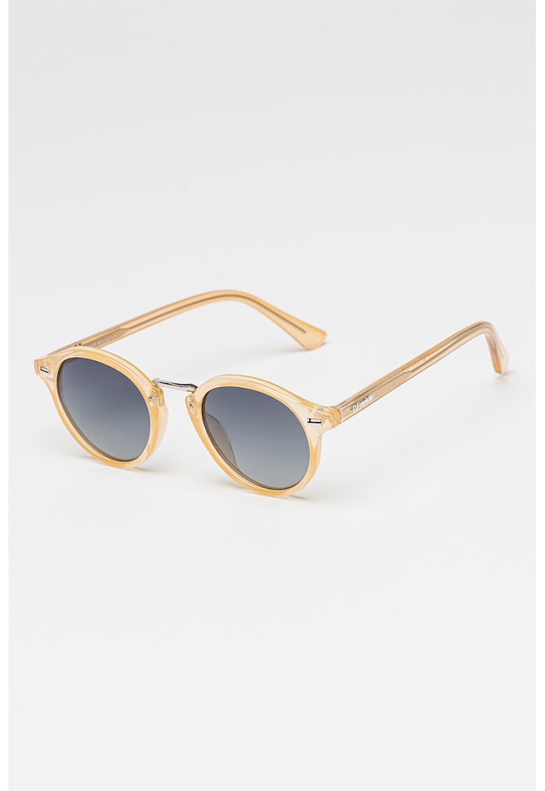 Ochelari de soare pantos unisex cu lentile polarizate - Galben pai