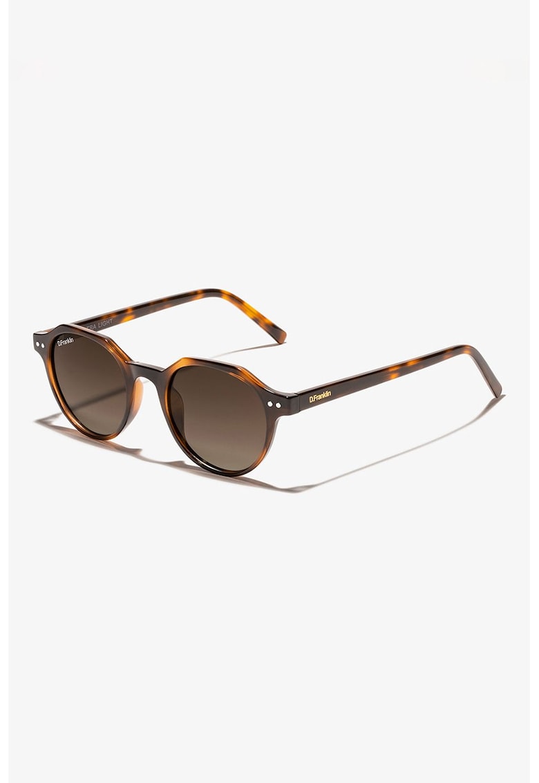 Ochelari de soare pantos unisex cu lentile polarizate - Maro/Portocaliu
