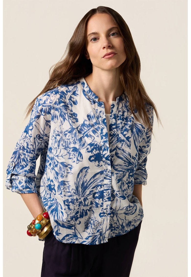 Camasa regular fit cu imprimeu floral