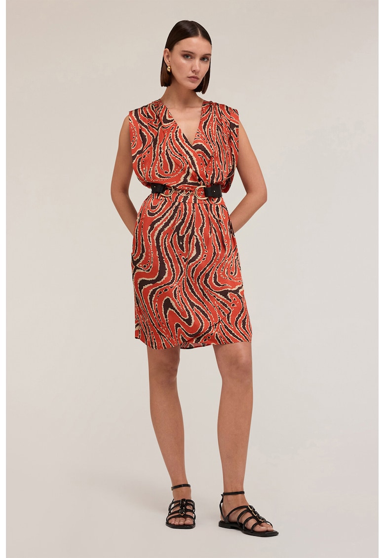 Rochie scurta cu decolteu in V