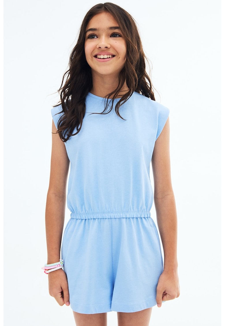 Salopeta scurta 2-in-1 din bumbac