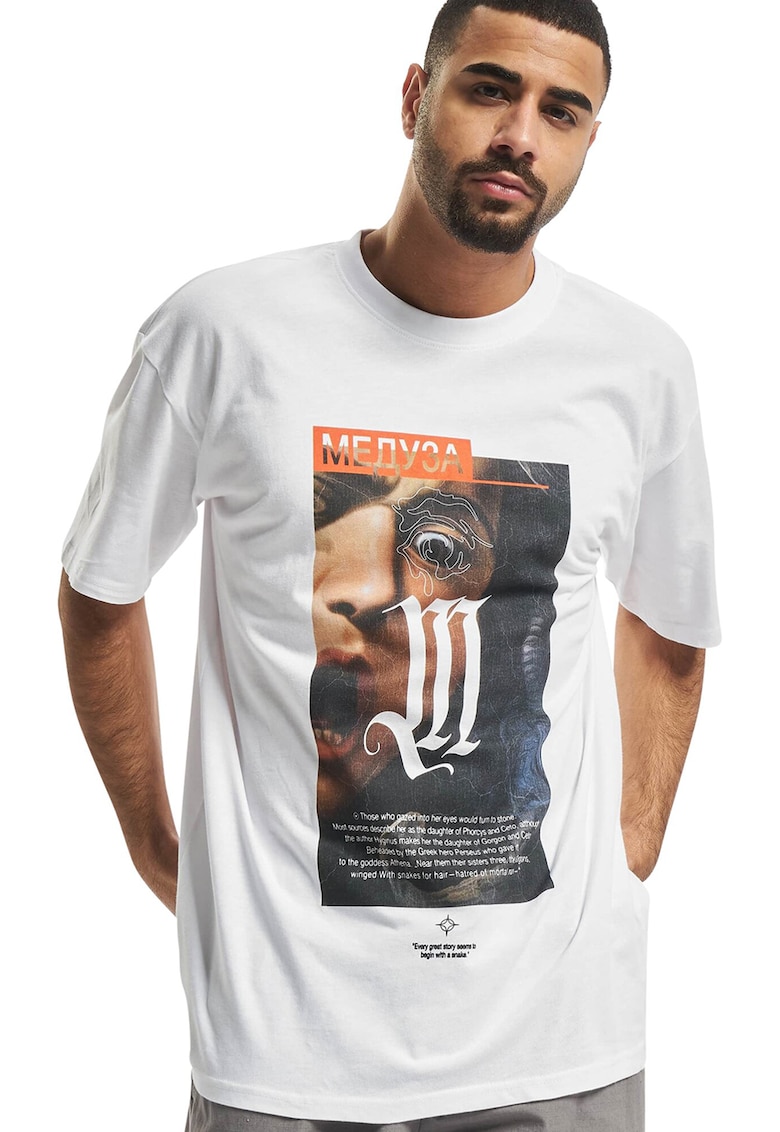 Tricou lejer unisex cu imprimeu text si foto Tricou lejer unisex cu imprimeu text si foto