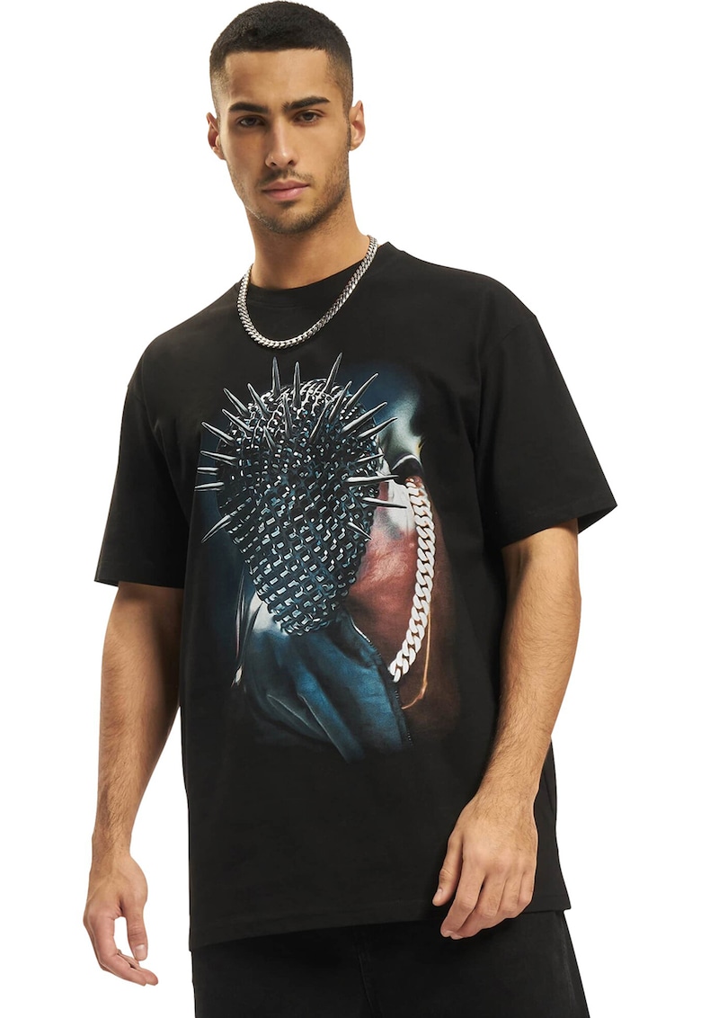 Tricou unisex supradimensionat cu imprimeu