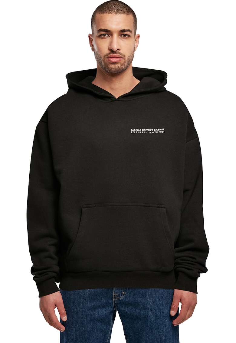 Hanorac unisex supradimensionat cu imprimeu