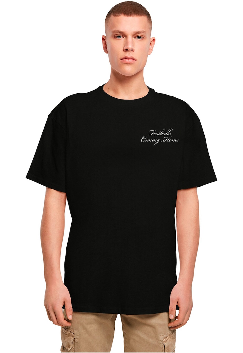 Tricou unisex cu imprimeu pe partea din spate