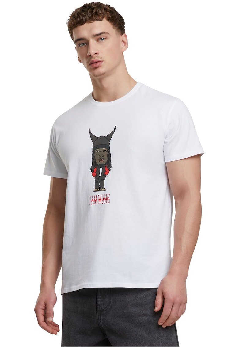 Tricou slim-fit cu imprimeu grafic