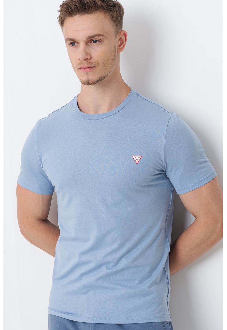 Tricou slim fit de bumbac