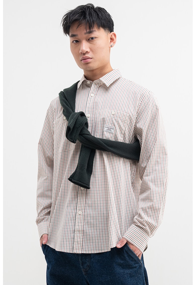 Camasa relaxed fit in carouri