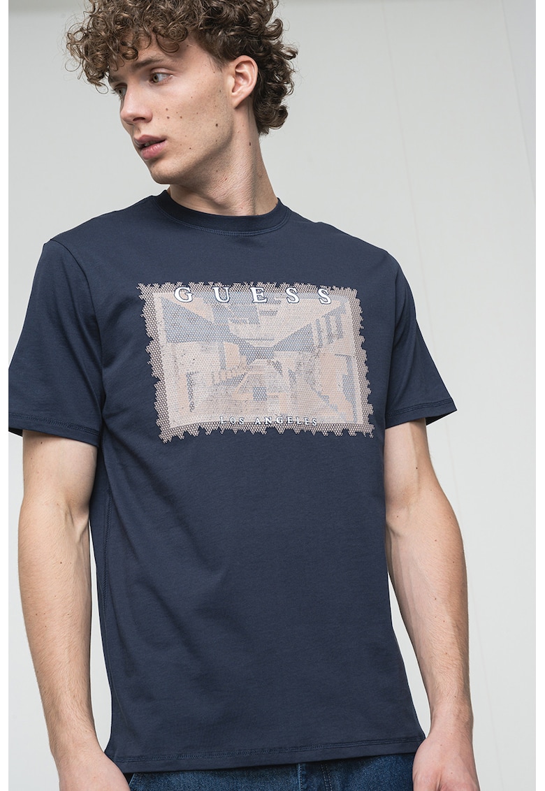 Tricou cu imprimeu pe piept