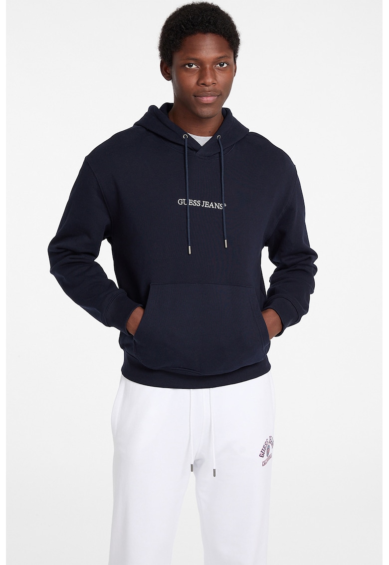 Hanorac din bumbac cu logo