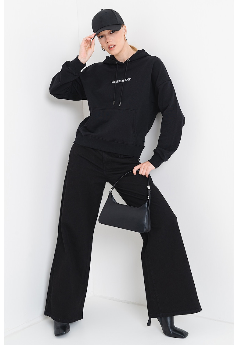 Hanorac din bumbac cu buzunar kangaroo