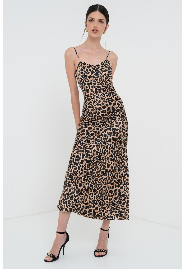 Rochie lunga de satin