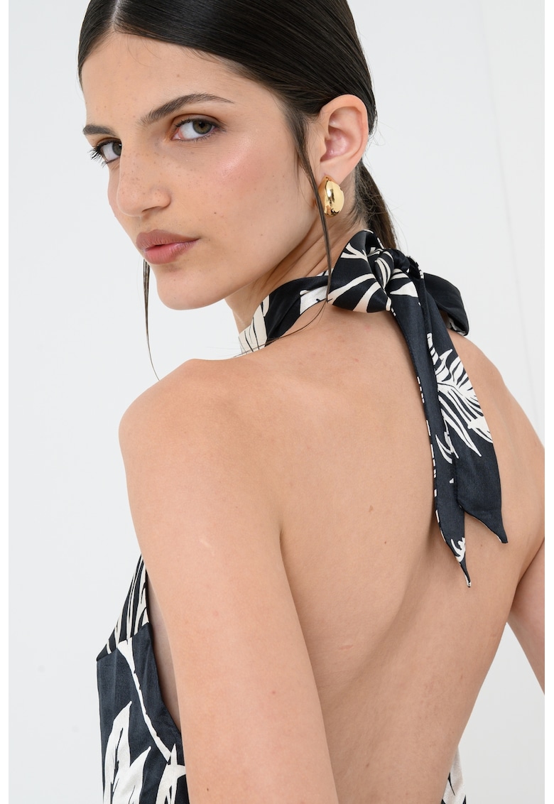 Rochie mini cu model halter