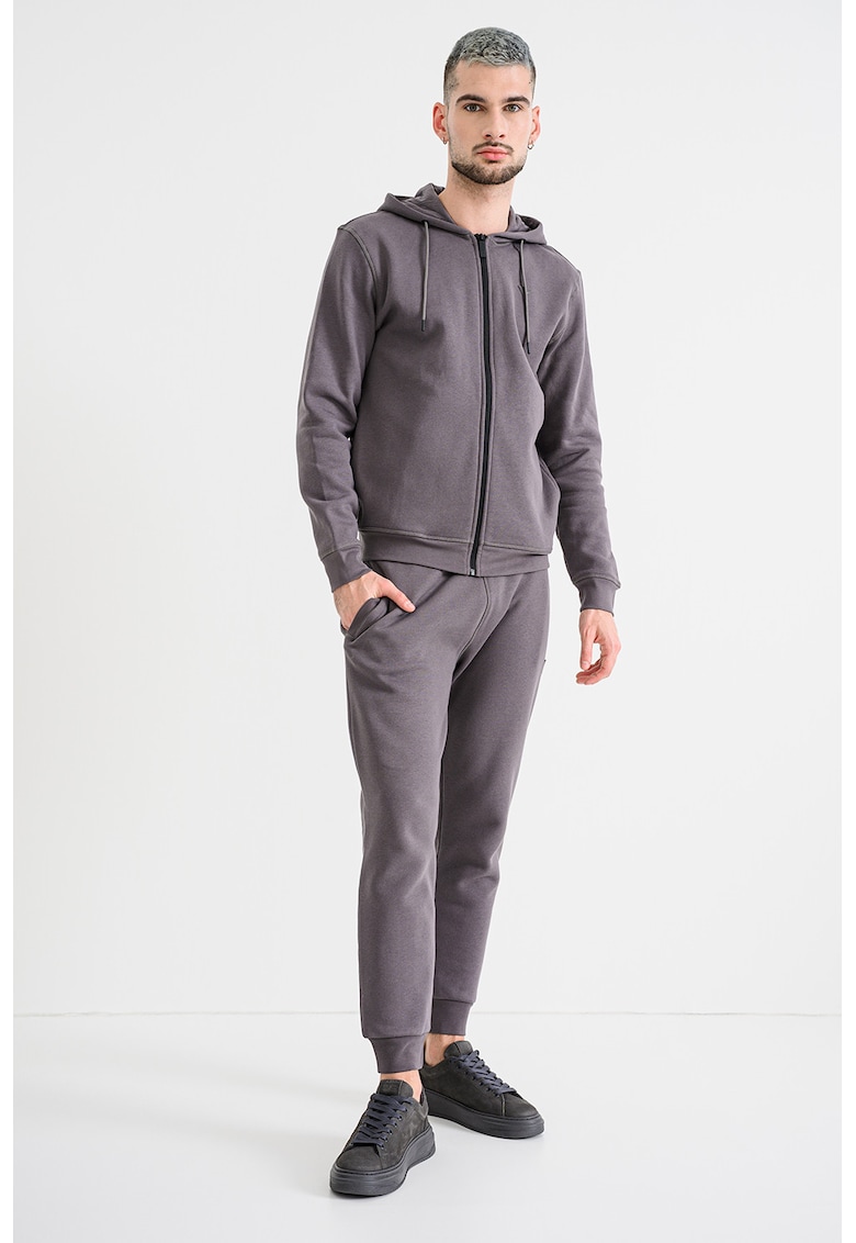 Hanorac cu fermoar. pentru antrenament