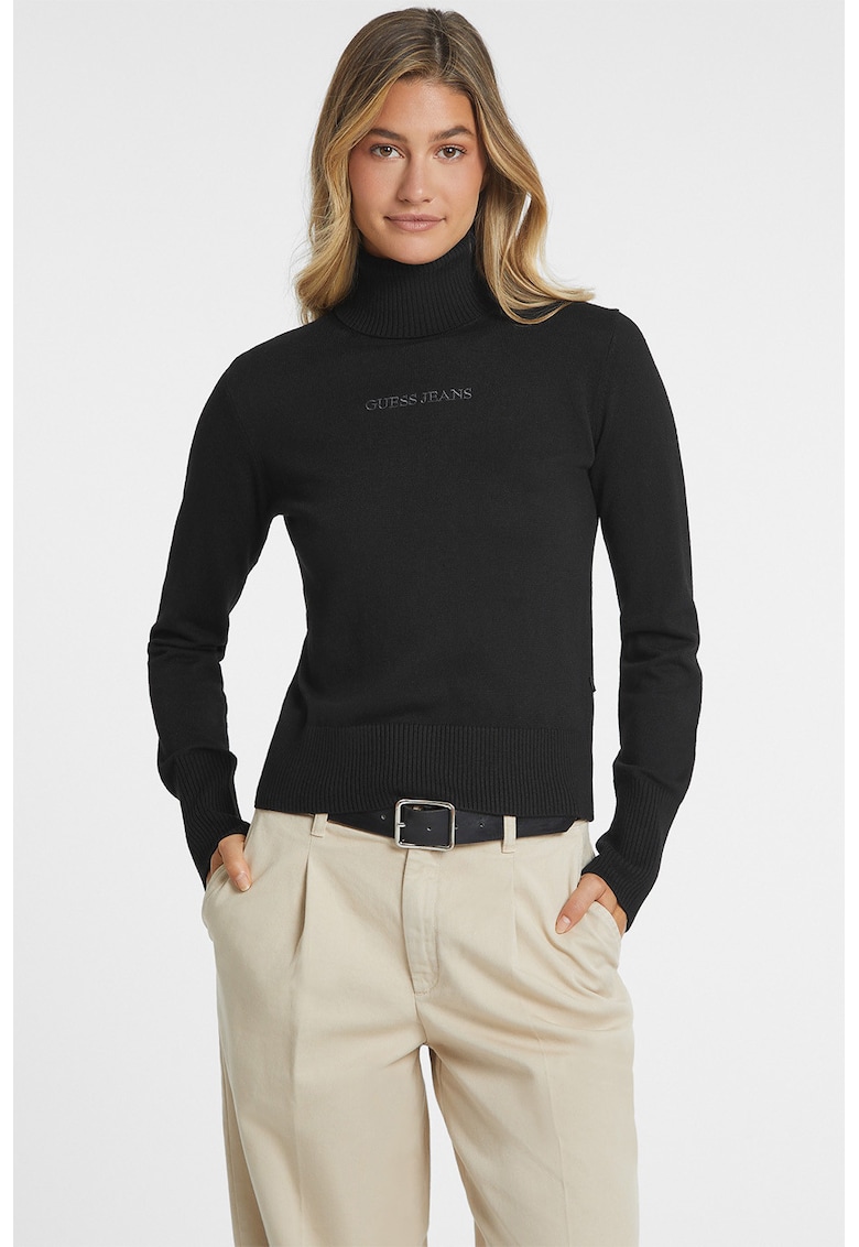 Pulover din amestec de matase si lana