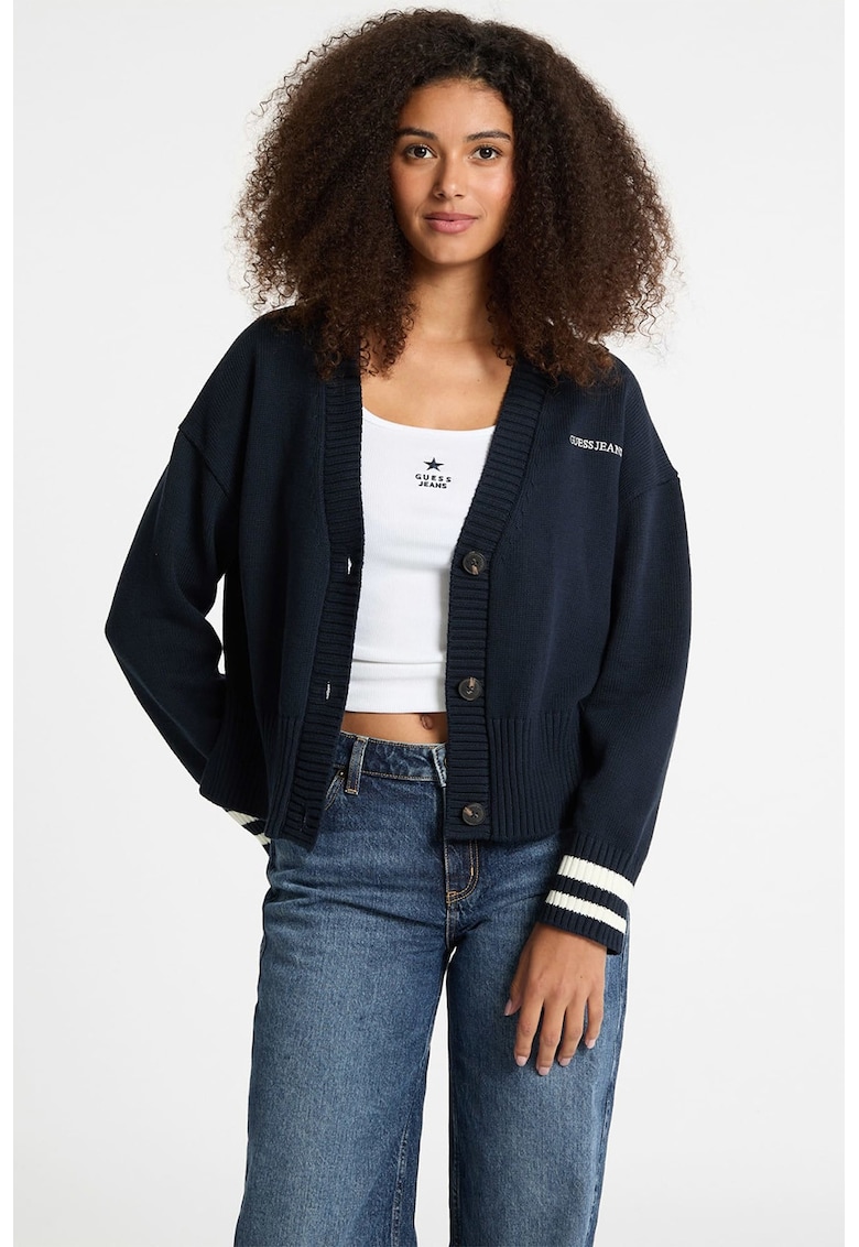 Cardigan lejer cu maneci cazute