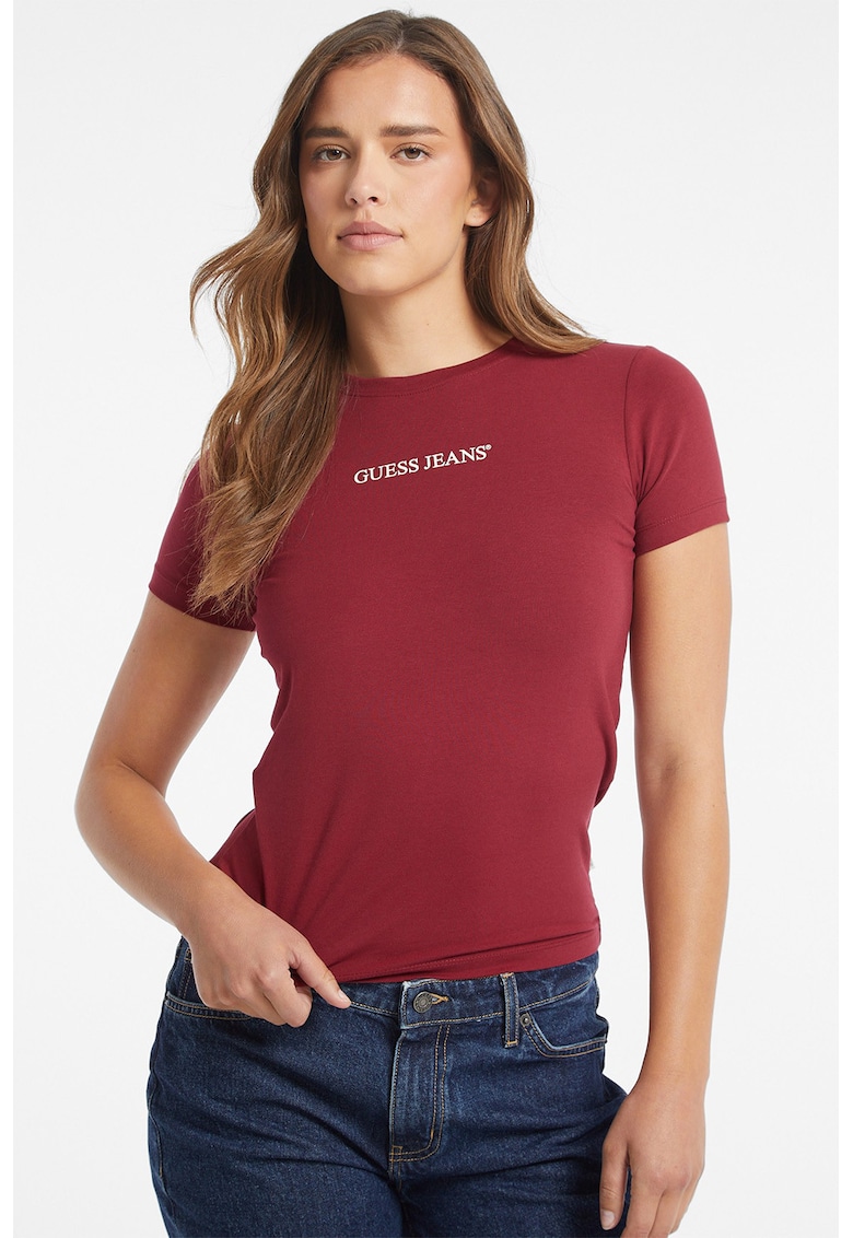 Tricou slim-fit cu imprimeu logo