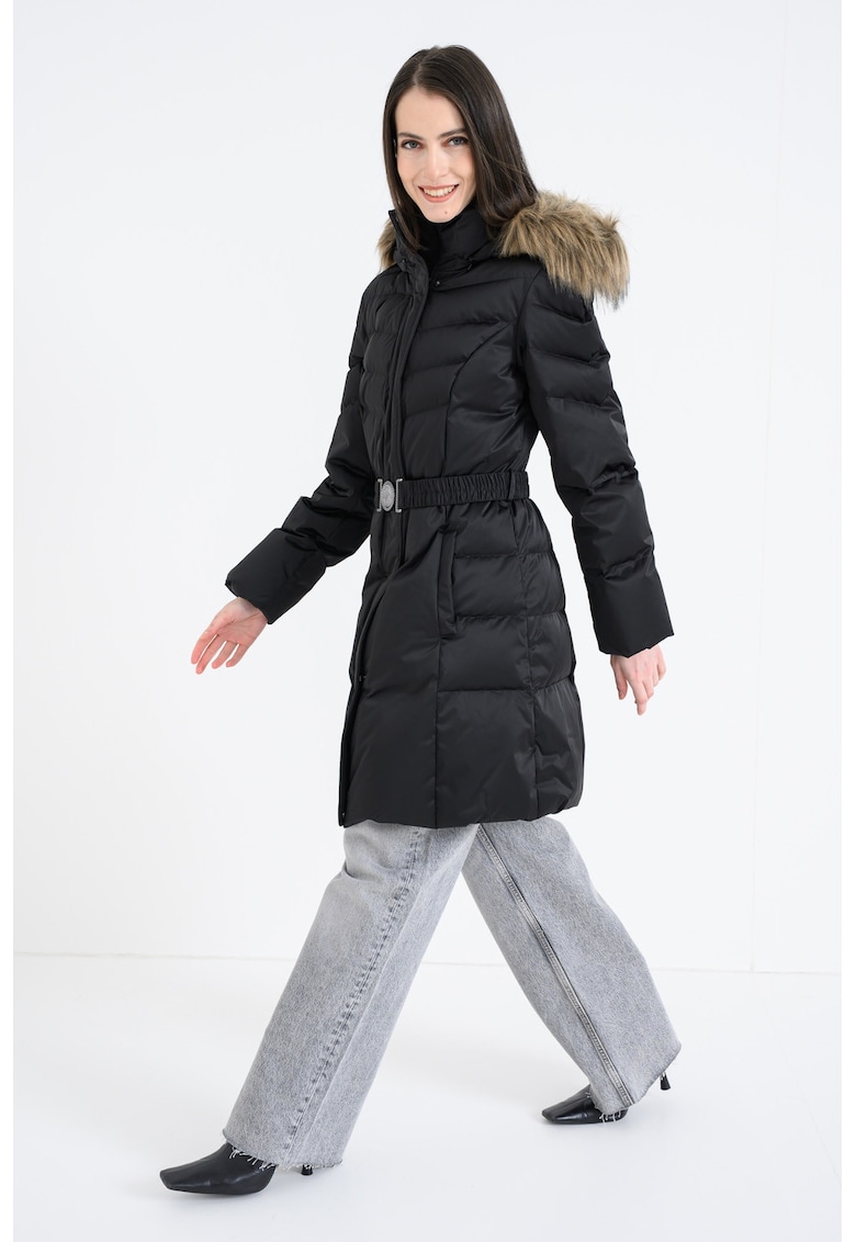 Geaca cu umplutura de puf - Negru