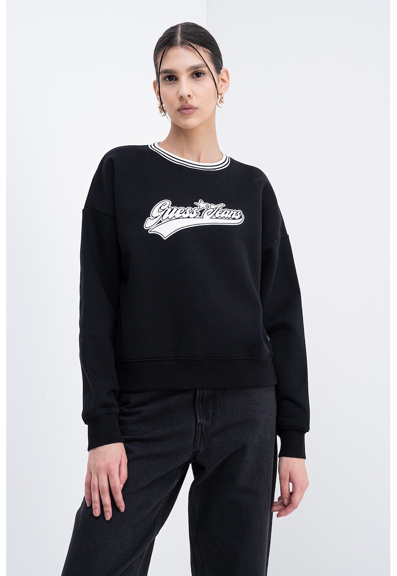 Bluza lejera de trening cu maneci cazute