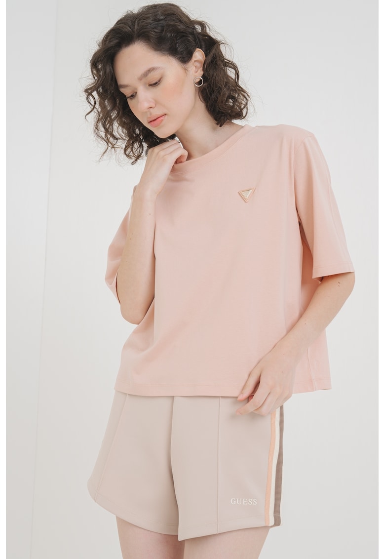 Tricou crop pentru fitness