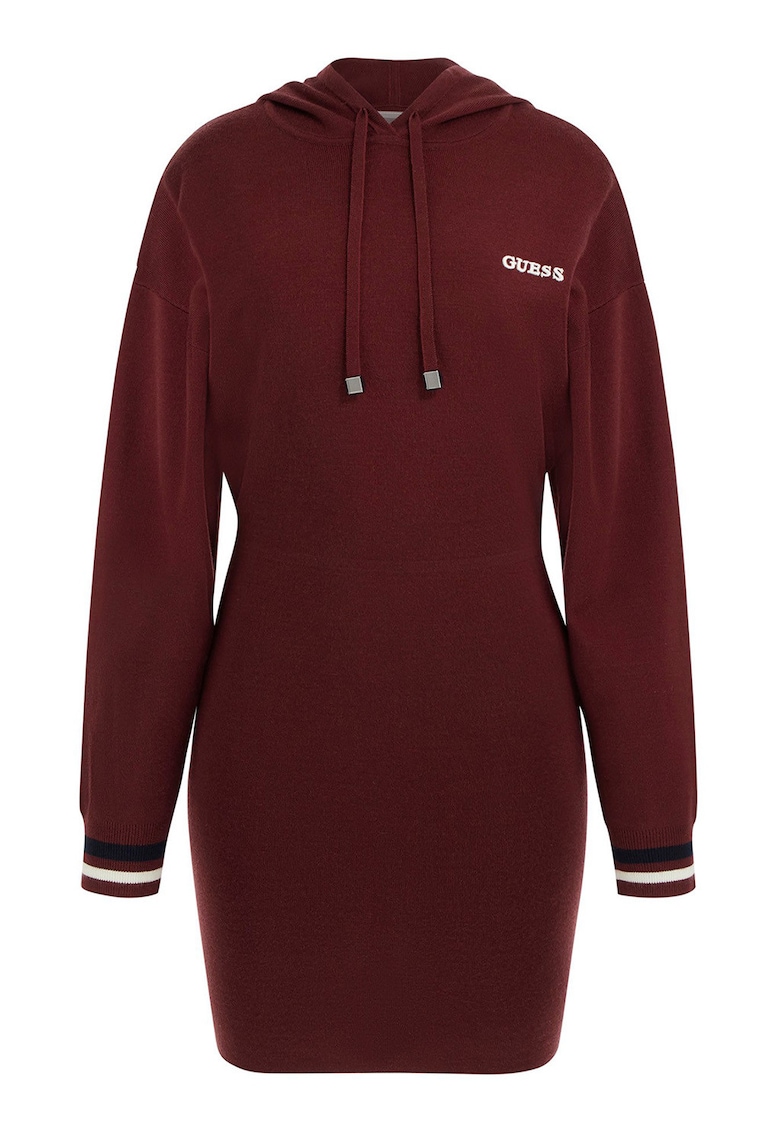 Rochie din amestec de lana cu gluga - pentru fitness