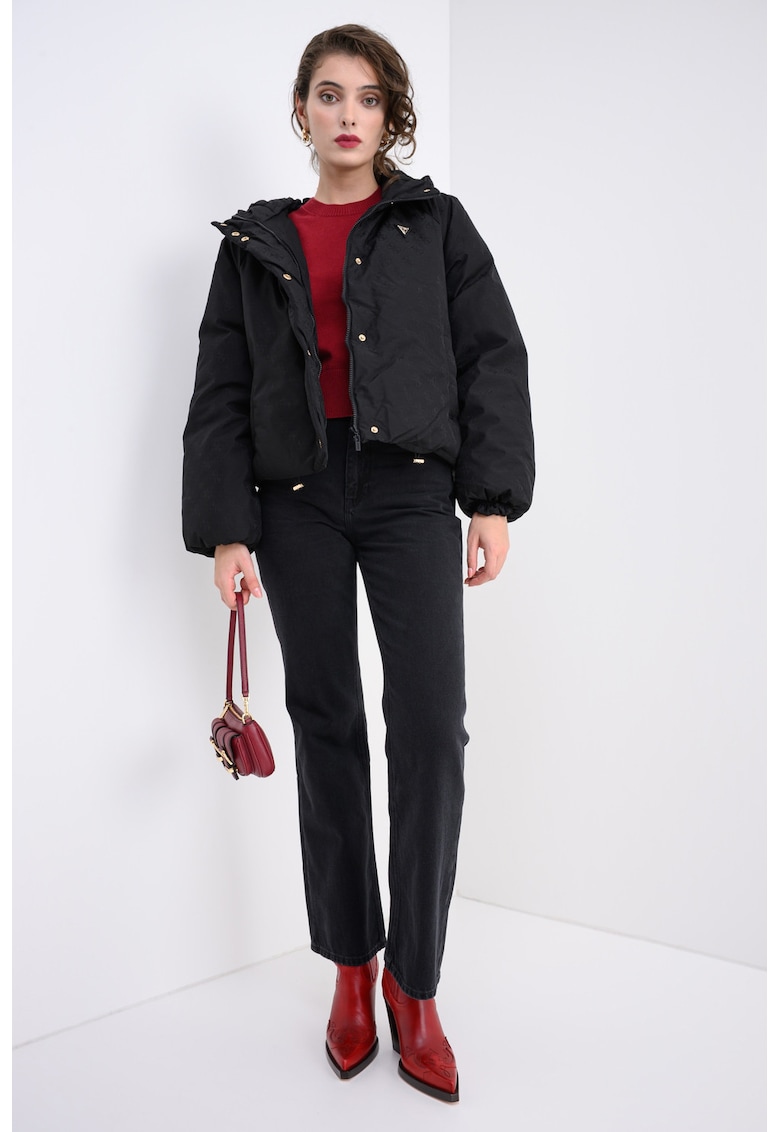 Geaca lejera cu gluga