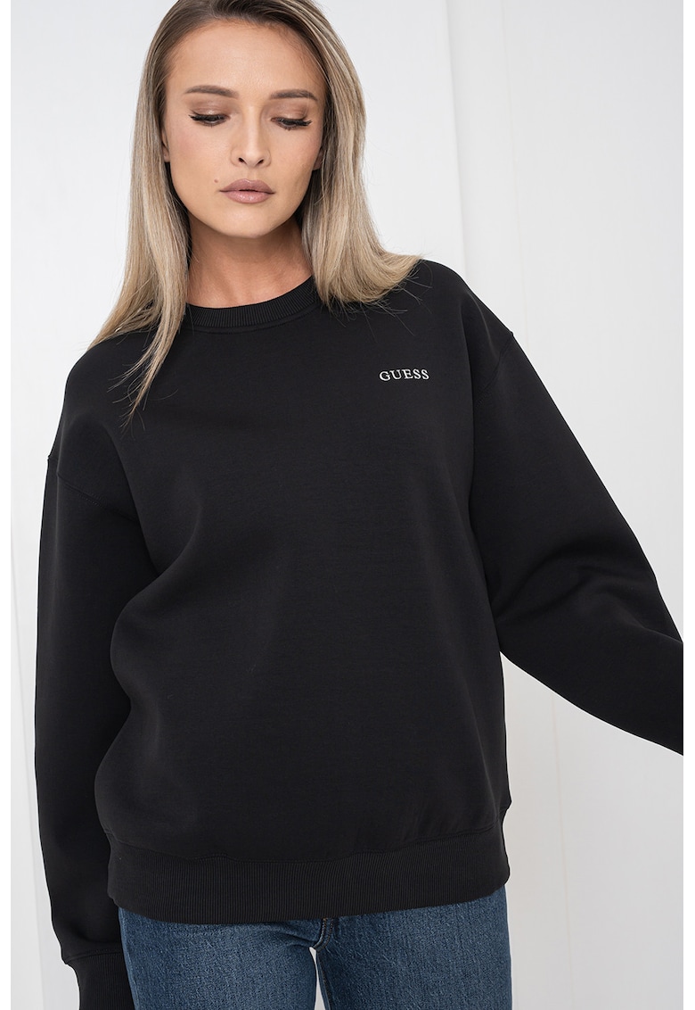 Bluza de trening cu logo pe piept