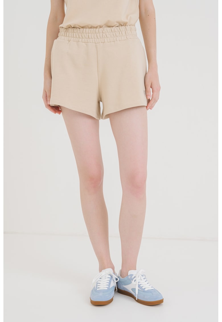 Pantaloni scurti cu talie inalta pentru fitness