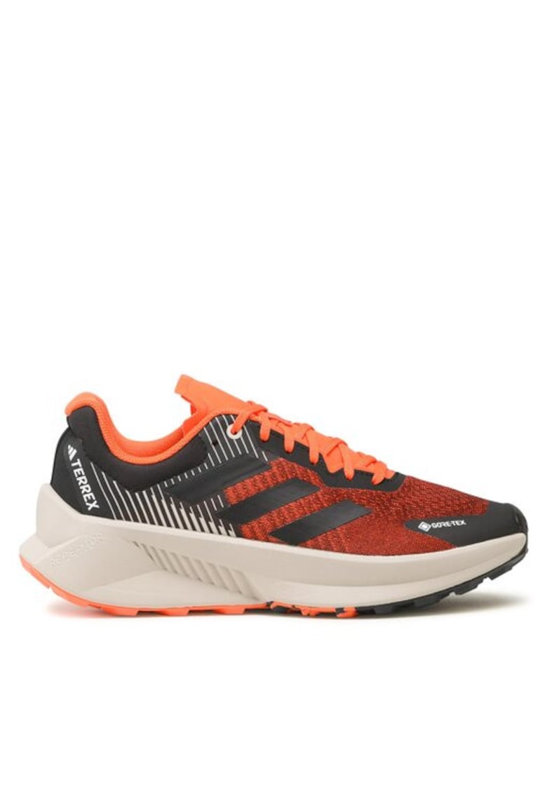Pantofi sport  Terrex Soulstride Flow Gtx - impermeabili - negri - material reciclat - pentru alergare -
