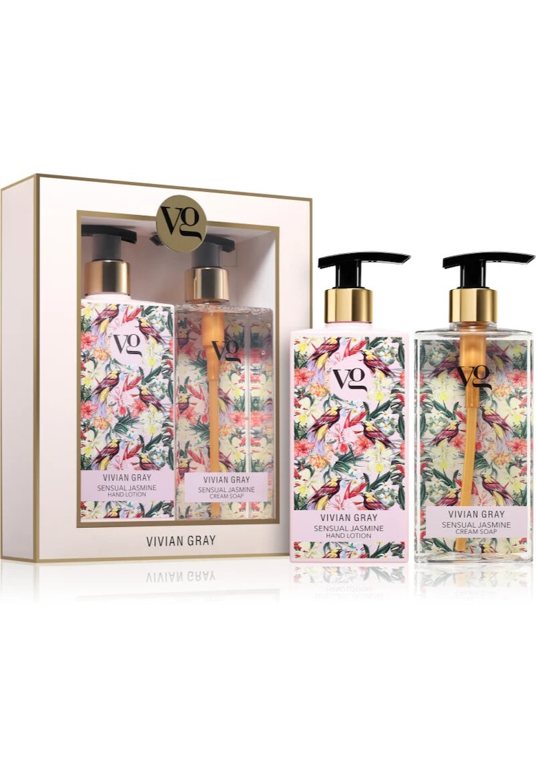Set parfum si crema de maini - Sensational Sensual Jasmine - 350ml
